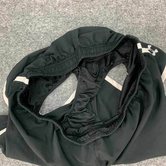 Under Armour Running Shorts Womens S HeatGear Inner Lining Stretch Semi Fitted - Picture 8 of 11